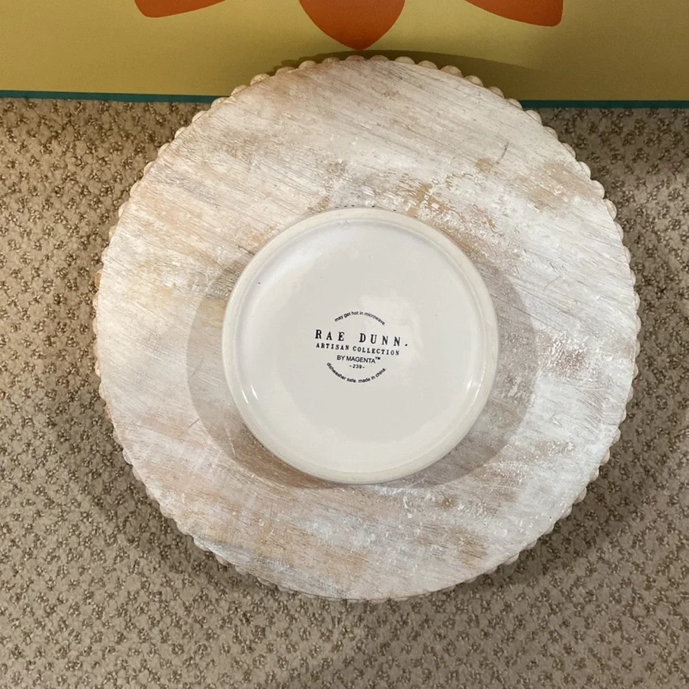 Rae Dunn NIBBLE Cat Bowl